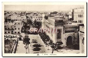 Carte Postale Ancienne Sfax Panorama