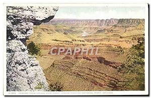 Carte Postale Ancienne Arizona Across From View point Grand Canyon National Park