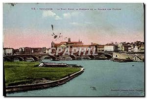 CPA.Toulouse Le Pont Neuf La Garonne La Prairie des filtres