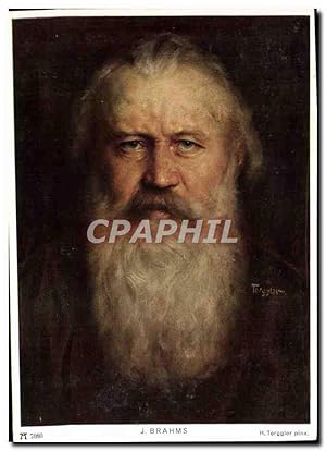 Bild des Verkufers fr Carte Postale Moderne Brahms zum Verkauf von CPAPHIL