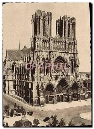 Image du vendeur pour Carte Postale Ancienne Champagne Pommery Greno Reims la Cathdrale De Reims mis en vente par CPAPHIL