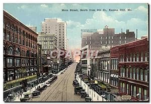 Carte Postale Ancienne Main Street South From St Kansas City Mo