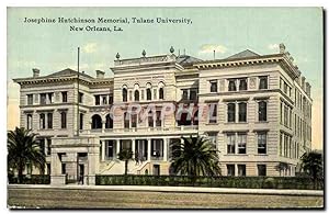 Seller image for Carte Postale Ancienne Josephine Hutchinson Memorial Tulane University New Orleans for sale by CPAPHIL