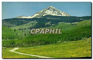 Bild des Verkufers fr Carte Postale Moderne Colorado Lone Cone Isolated foot westerly Outpost of the San Miguel Mountains zum Verkauf von CPAPHIL