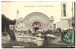 Carte Postale Ancienne Nancy Exposition de Nancy Le Palais de l'Alimentation