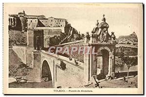 Carte Postale Ancienne Toledo Puente de Alcantara