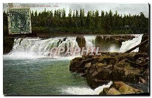 Carte Postale Ancienne Williamette Falls Portland Ore