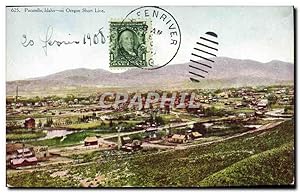 Carte Postale Ancienne Pocatello Idaho On Oregon Short Line