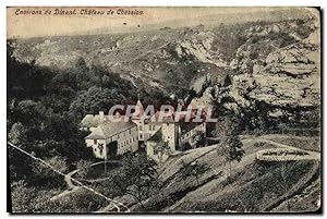 Carte Postale Ancienne Environs de Dinant Château de Chession