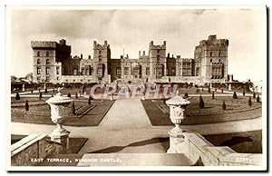 Carte Postale Ancienne East Terrace Windsor Castle