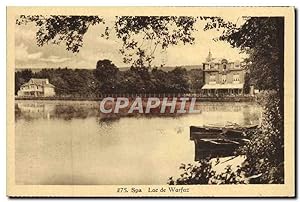 Carte Postale Ancienne Spa Lac De Warfaz