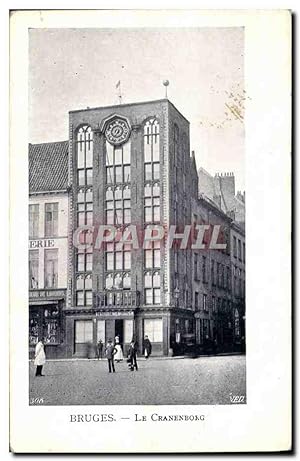 Bild des Verkufers fr Carte Postale Ancienne Bruges Le Cranenborg zum Verkauf von CPAPHIL