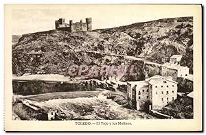 Carte Postale Ancienne Toledo El Tajo Y Los Molinos