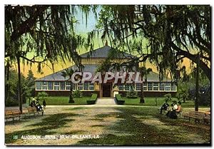 Carte Postale Ancienne Audubon Park New Orleans