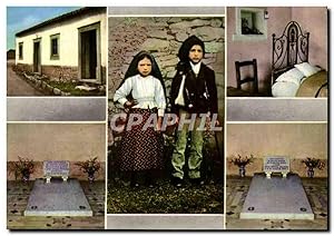 Carte Postale Moderne Fatima Recordacao de Francisco a Jacinta Folklore