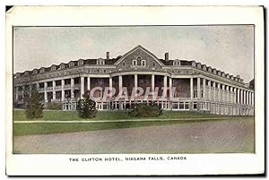 Carte Postale Ancienne The Clifton Hôtel Niagara Falls Canada