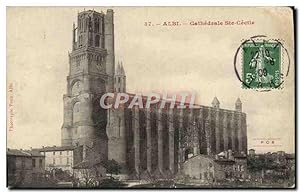 Carte Postale Ancienne Albi Cathédrale Ste Cecîle