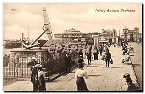 Carte Postale Ancienne Victory Anchor Southsea