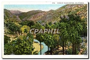 Imagen del vendedor de Carte Postale Ancienne View Of Palm Canyon California a la venta por CPAPHIL
