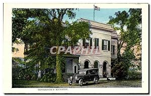 Carte Postale Ancienne Governor's Mansion Federal Land Bank