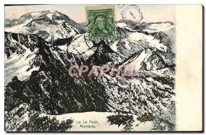 Carte Postale Ancienne Lo Lo Peak Montana