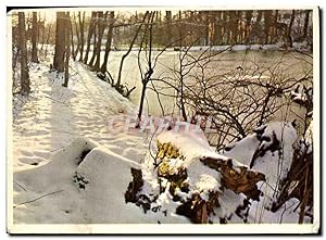 Seller image for Carte Postale Moderne Paysage sous la neige for sale by CPAPHIL
