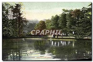 Bild des Verkufers fr Carte Postale Ancienne Nottingham Arboretum Lake zum Verkauf von CPAPHIL