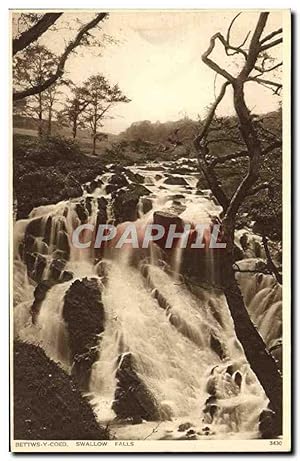 Carte Postale Ancienne Bettws Y Coed Swallow Falls