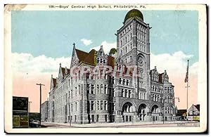 Seller image for Carte Postale Ancienne Boys Central High School Philadelphia Pa for sale by CPAPHIL
