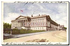 Carte Postale Ancienne United States Treasury Washington D C
