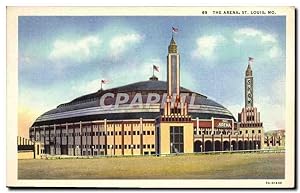 Carte Postale Ancienne The Arena St Louis Mo