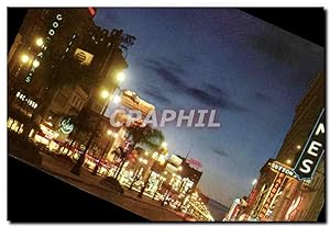 Bild des Verkufers fr Carte Postale Moderne Canal Street At Night New Orleans Louisiana zum Verkauf von CPAPHIL