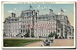Seller image for Carte Postale Ancienne U S War State And Navy Department Washington D C Militaria for sale by CPAPHIL