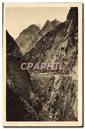 Carte Postale Ancienne Gorges Du Chabet El Akra Les Gorges Du Pont Du Diable