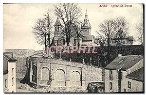 Carte Postale Ancienne Arlon Eglise St Donat