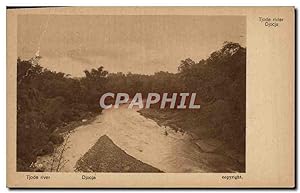 Carte Postale Ancienne Tjode Rivier Djocja Indonesie