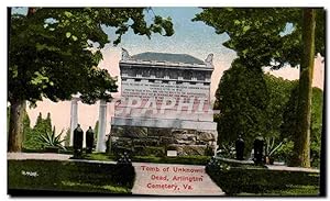 Carte Postale Ancienne Tomb Of Unknown Dead Arlington Cemetery Va