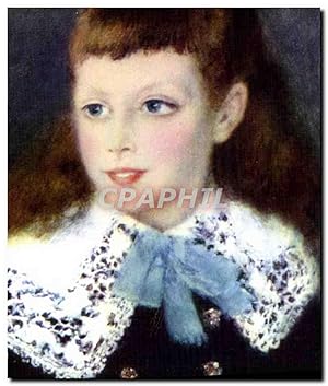 Seller image for Carte Postale Moderne Renoir Portrait de mademoiselle Marthe Berard Musee de Sao Paulo Bresil Brazil for sale by CPAPHIL