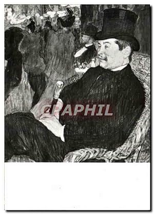Seller image for Carte Postale Moderne De Toulouse Lautrec Monsieur Delaporte for sale by CPAPHIL
