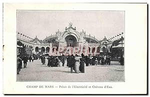 Image du vendeur pour Carte Postale Ancienne Paris Exposition de 1900 Champ De Mars Palais De l'Electricite Et Chteau D'Eau mis en vente par CPAPHIL