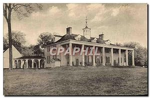 Carte Postale Ancienne Mount Vernon Virginia Home Of George Washington