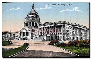 Carte Postale Ancienne U S Capitol Washington D C