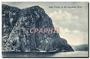 Carte Postale Ancienne Cape Trinity On The Saguenay River