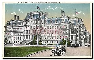 Seller image for Carte Postale Ancienne U S War State And Navy Department Washington D C Militaria for sale by CPAPHIL