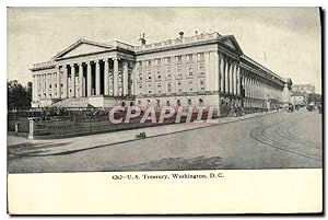 Carte Postale Ancienne U S Treasury Washington D C