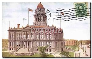 Carte Postale Ancienne Court House Omaha Neb