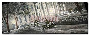 Image du vendeur pour Carte Postale Ancienne Washington DC the White House on a winter's night mis en vente par CPAPHIL