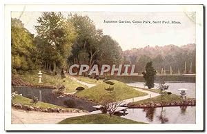 Carte Postale Ancienne Japanese Garden Como Park Saint Paul Minn