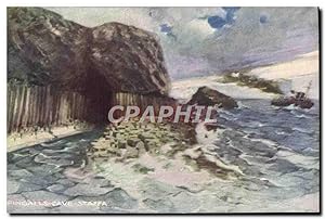 Carte Postale Ancienne Pingalls Cave Staffa