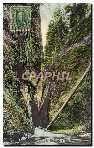 Carte Postale Ancienne Cheota Gorge Columbia River